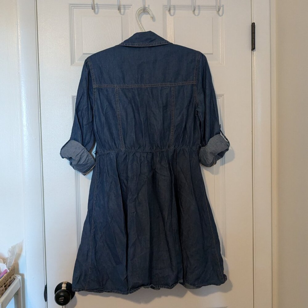 Justice Chambray Denim dress size 18-20 - Picture 6 of 8